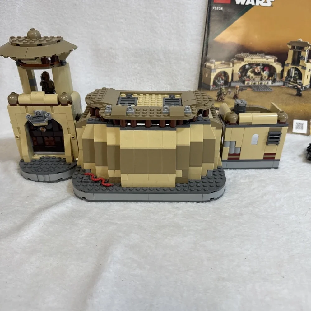 LEGO Star Wars Boba Fett's Throne Room 75326 All 7 Minifigures Instructions